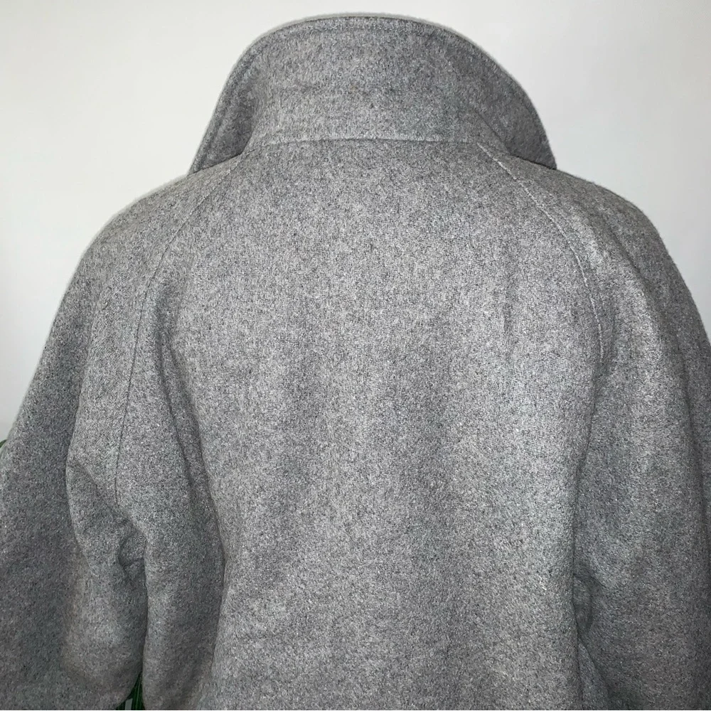v i n t a g e :: Wool Warm Padded Lined Tweed Bomber Jacket - Picture 8 of 15